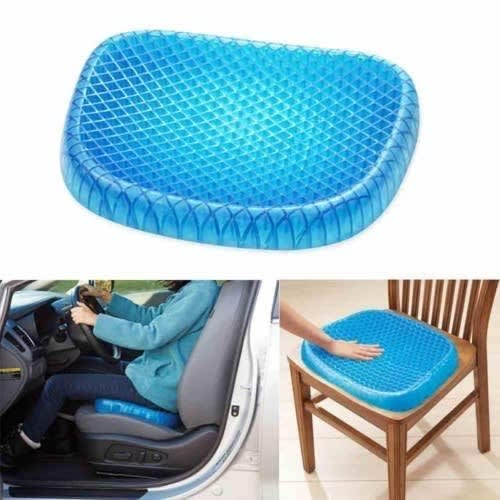 Pressure Absorber Seat Support Cushion - Blue