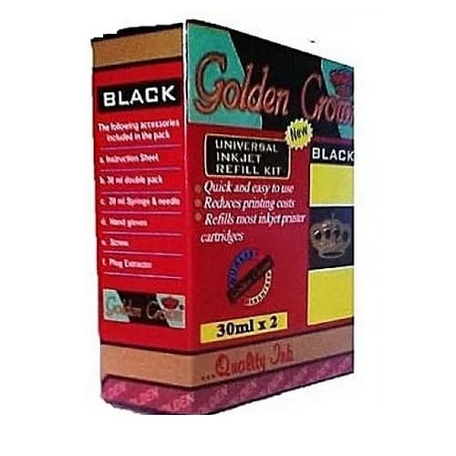 Refillable Ink - Black & Colour