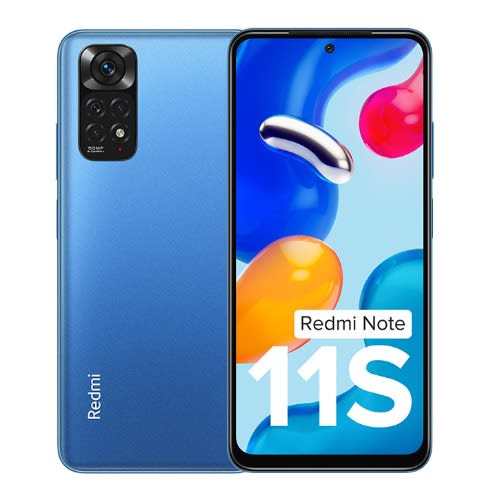 Redmi Note 11s - 6.43" Amoled - 6GB RAM - 128GB ROM - Dual SIM - 4G LTE - Fingerprint - 5000mAh- Blue