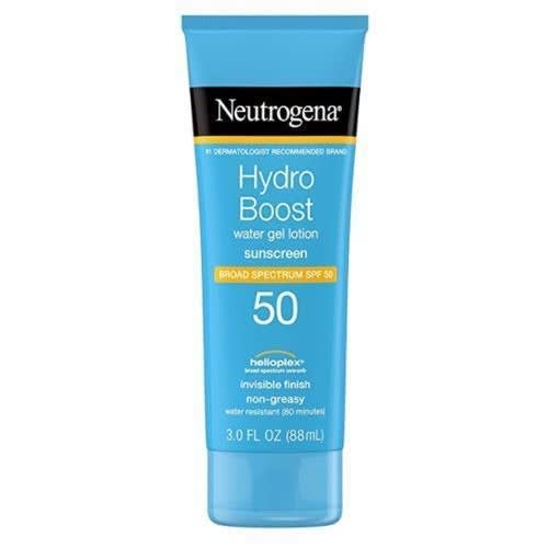 Neutrogena Hydro Boost Water Gel Lotion Sunscreen Spf 50 -88ml