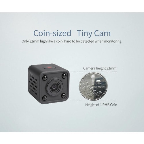 Wireless Ip Camera Battery Powered Mini Camera Night Version Motion Sensor