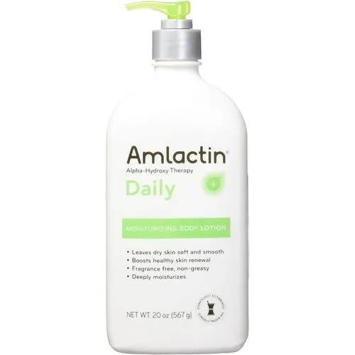 Amlactin Daily Moisturizing Lotion -Alpha-hydroxy Therapy - 20oz/567g