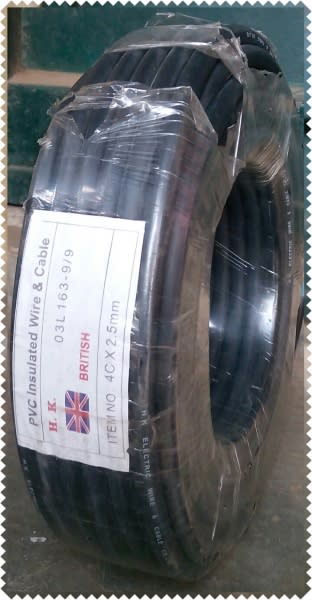Speaker Extension Cable - 4 core 2.5mm - 50m Roll
