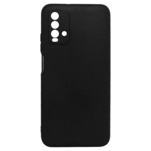 Silicon Back Case For Xiaomi Redmi 9t - Black