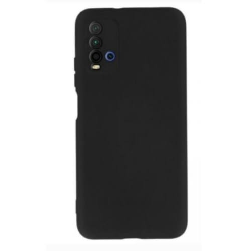 Silicon Back Case For Xiaomi Redmi 9t - Black