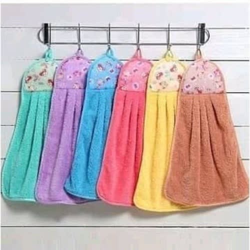 Microfiber Colorful Kitchen Towels - 6pcs