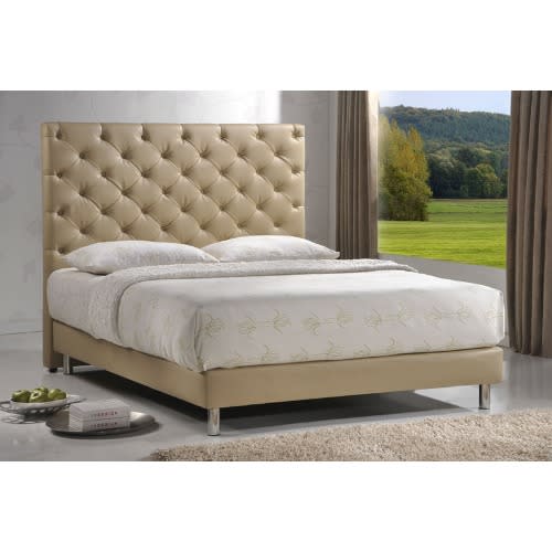 6ft By 6ft Bed Frame - Champagne