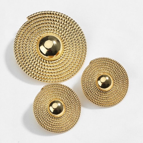 Gold Design Jewelry Set