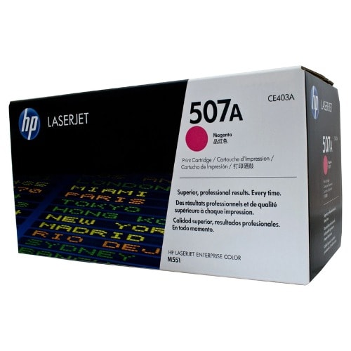 Hp 507a Laserjet Toner Cartridge (ce403a) - Magenta