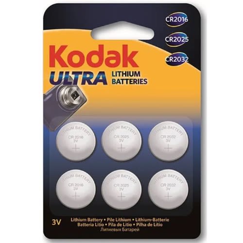 Lithium Xtralife 3v Batteries - 6pack