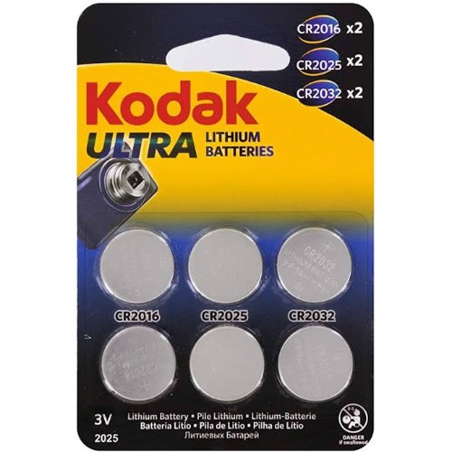 Lithium Xtralife 3v Batteries - 6pack