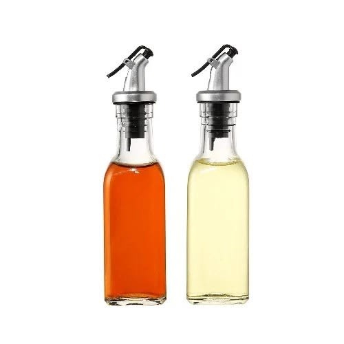 Oil And Vinegar Glass Dispensers - Set Of 2