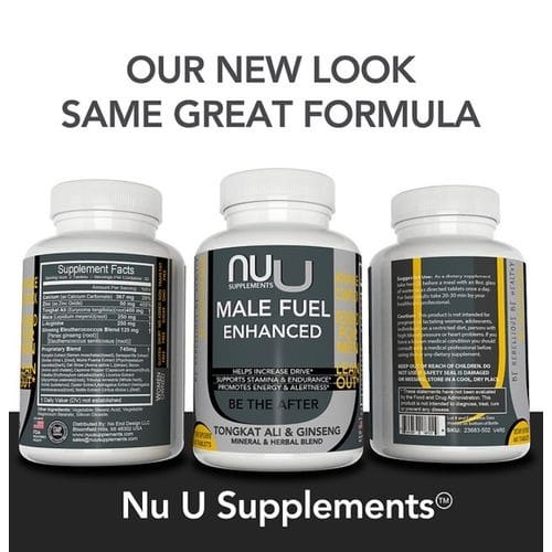 Male Fuel Libido Enhanced Tongkat Alii And Ginseng - 40 Tablets