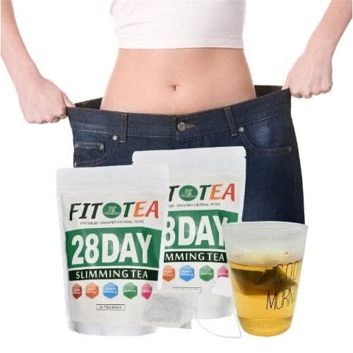 Fit Tea 28 Day Slimming Tea Detox For Weight Loss - 2 Packs