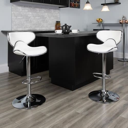 Love Barstool - Set Of 2 White