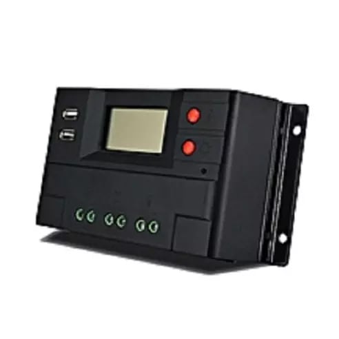 Solar Charge Controller - 12/24V 20A PWM With USB