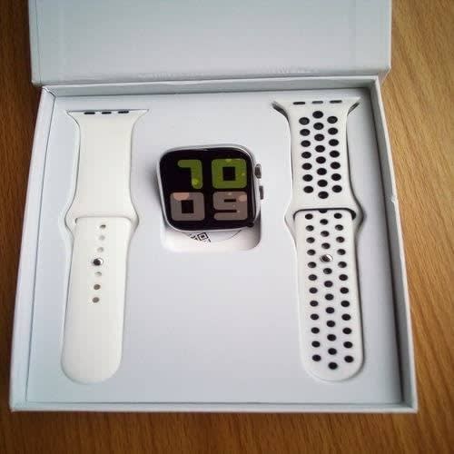 T55 Smartwatch Heart Rate - Blood Pressure Monitoring- White