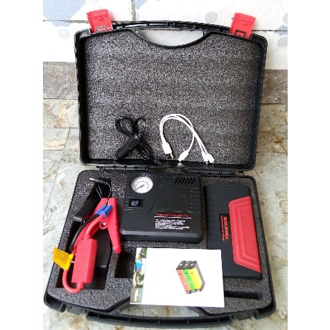 12v High Power Car Jump Starter - Power Bank Charger - Battery Emergency LED Light - 50800mAh