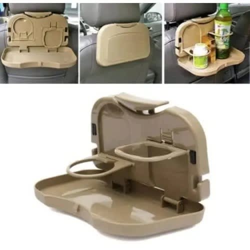 Car Back Seat Foldable Food/Drinks Tray