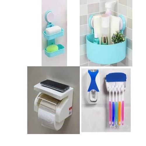 Bathroom Accessories Combo - Set Of 4