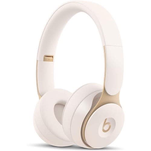 Solo Pro Bluetooth Wireless Noise-canceling On-ear Headphones - Ivory