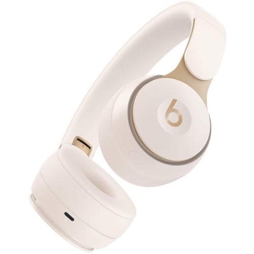 Solo Pro Bluetooth Wireless Noise-canceling On-ear Headphones - Ivory