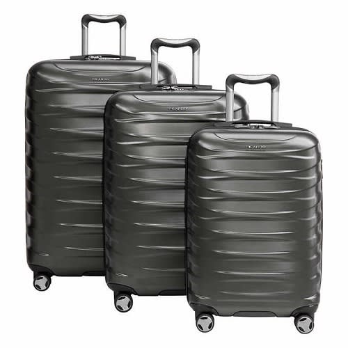 Half Dome 3-piece Hardside Spinner Set -Grey
