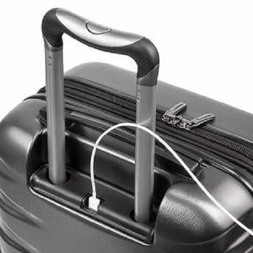 Half Dome 3-piece Hardside Spinner Set -Grey