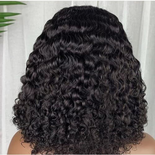 Full Closure Deep Wave Curly Wig