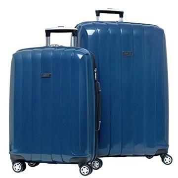 Ricardo Beverly Hills Lightweight 2Pc Spinner Hardside Luggage Suitcase Set