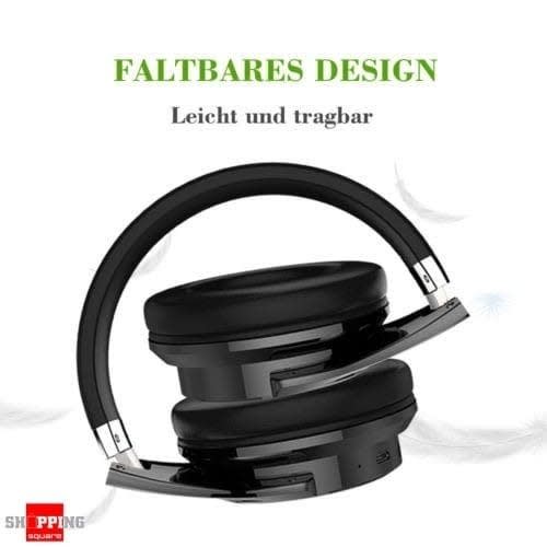 Super Bass Touch Control Wireless Bluetooth Headphone - Black