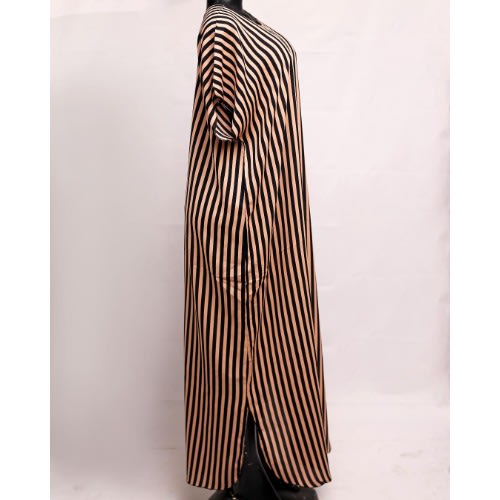 Ladies Strip Patterned Bubu N41