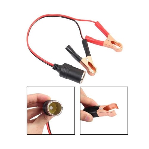 Car Battery Converter - Power Socket Adapter Charger Cable 12v