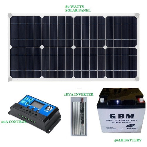 1kva Inverter Solar Power System