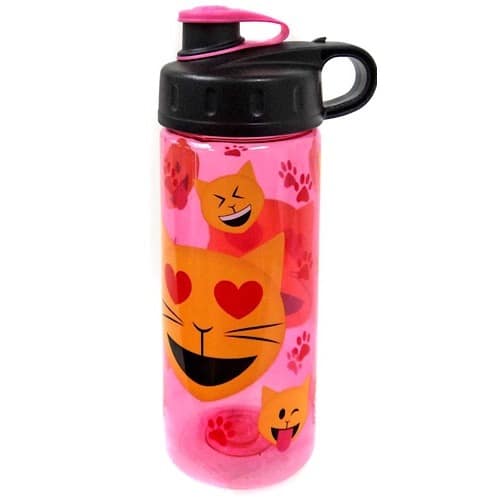 Water Bottle- Meow  Emoji -473ml