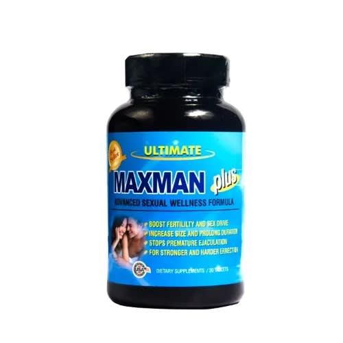 Maxman Plus - Complete Sexual Wellness Formula For Men - 30 Tablets