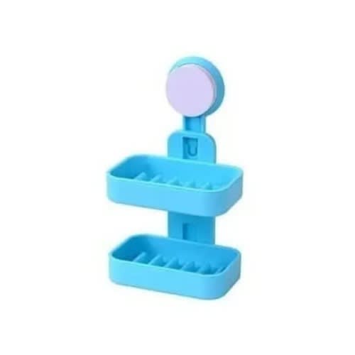 Double Layer Soap Box - Blue