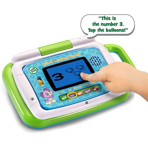 Laptop For Kids - 2 In 1 - Green