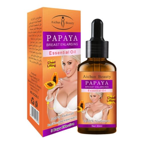 Natural Papaya Breast Lifting Enlargement Enlarging Essential Oil -30ml