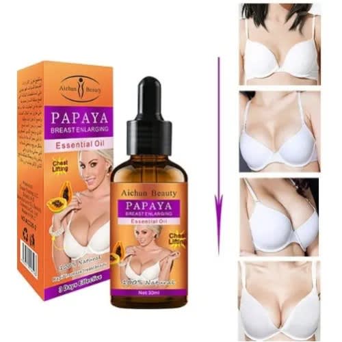 Natural Papaya Breast Lifting Enlargement Enlarging Essential Oil -30ml