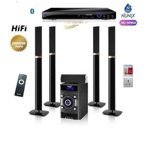 5.1ch Multimedia Powerful Speaker 9090a + Free Lg Dvd + Free Surge