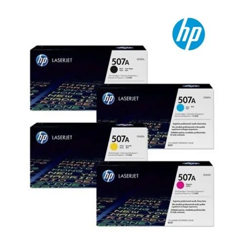 Laserjet Toner Cartridge - Magenta, Cyan, Yellow, Black -507a