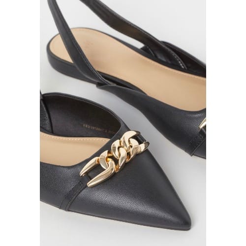 Pointed Toe Slingbacks