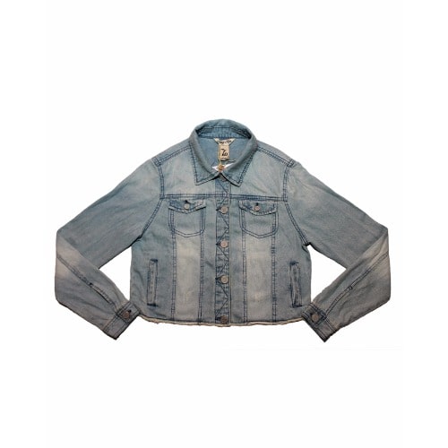 Girl's Jean Jacket - Light Blue Wash