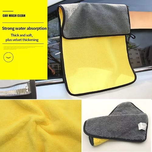Large Double Sided Design Cleaning Towel - 40cm X 40cm - 10pieces