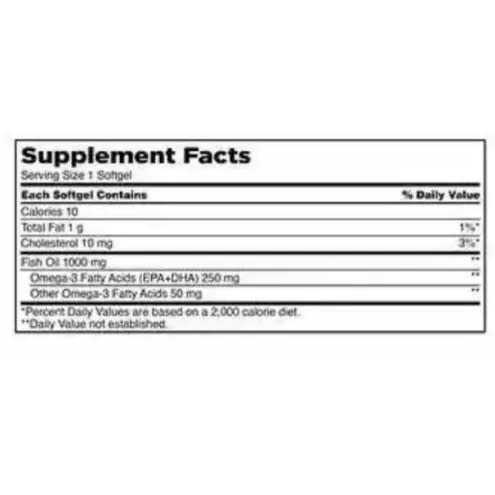 Fish Oil - 1000mg - 400 soft gels