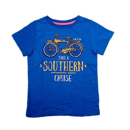 Southern Cruise Crown And Ivory Graphic Tshirt - Blue