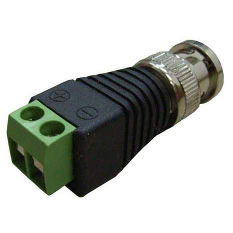 10x CAT5 To Coaxial Camera CCTV TV Video Balun bnc Cable Connector Adapter