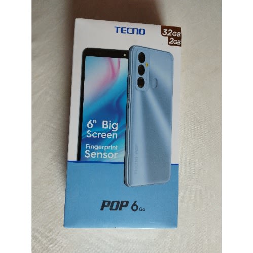 Pop 6 Go - 6.0" - 2GB RAM + 32GB ROM - 4000mAh - 5mp +5mp