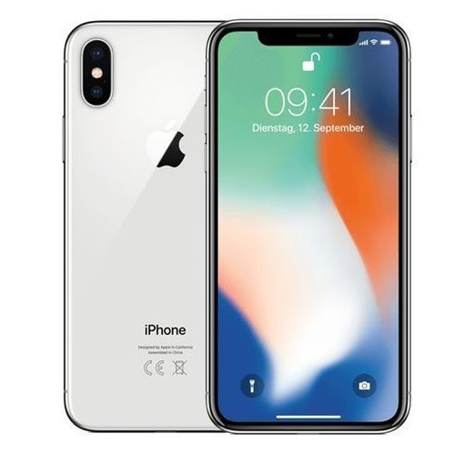 Iphone X - 5.8'' - 3GB RAM + 64GB ROM - 12MP + 12MP + 7mp - 2716mAh - Silver